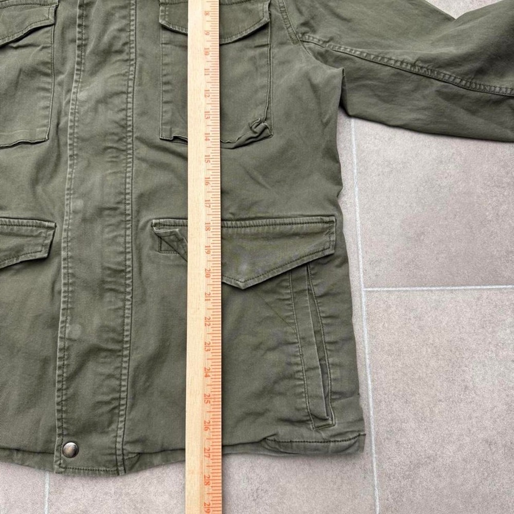 Lucky Brand Olive green m65 military field style jacket size large - Picture 3 of 8